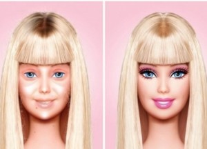 Barbie sans maquillage, les dessous du décor