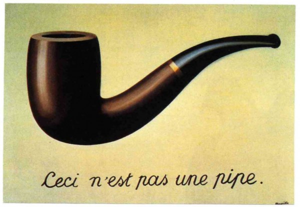 Tableau de René Magritte datant de 1828 ou 1829, La trahison des images