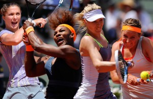 Demi-finalistes femmes à Roland Garros 2013