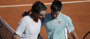 Nadal et Djokivic à Roland Garros 2013