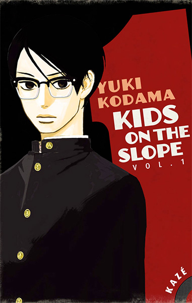 Première de couverture du tome un du manga Kids on the Slope