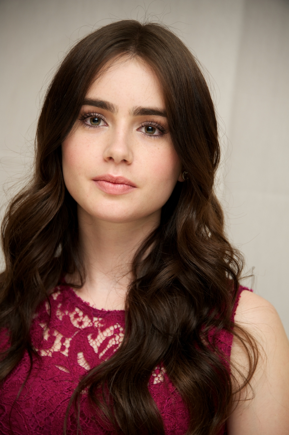 l'actrice lily collins