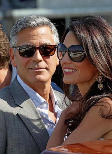 Mariage George Clooney et Amal Alamuddin