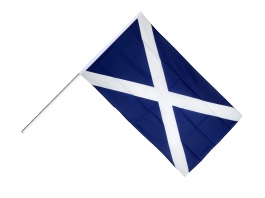 Le drapeau de l’Écosse.