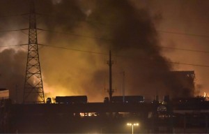 incendie Tianjin Chine