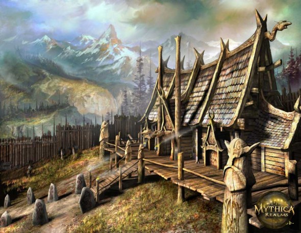 Midgard est un royaume dans la mythologie nordique