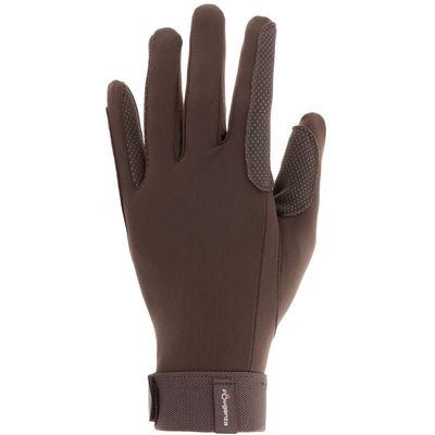 Gants D'équitation Heritage Crochet - Marron Et Beige (Tan) - Taille 5