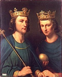 Louis III et Carlotan Ier