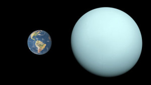 comparaison Terre et neuvième planète possible du système solaire