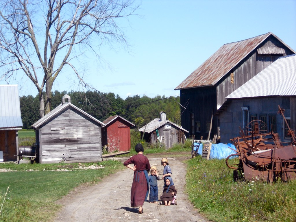 Voici une communauté Amish