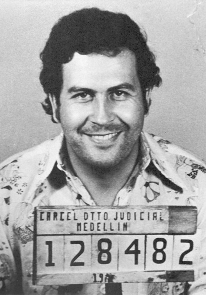 Une photo de Pablo Escobar