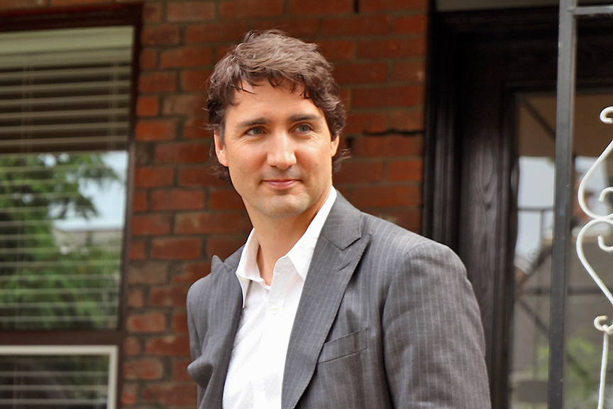 Zoom sur Justin Trudeau