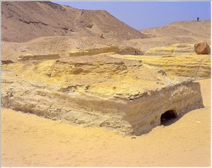 Photographie d'un mastaba