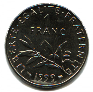 Le Franc était la monnaie française