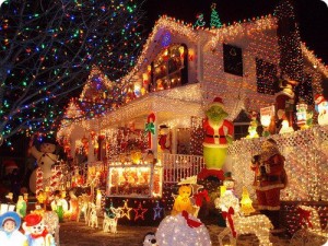 Une troisième maison très (trop) décorée pour Noël