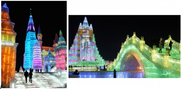 Photos du festival de sculpture de glace et de neige en Chine