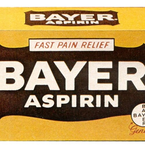 aspirin de la société bayer