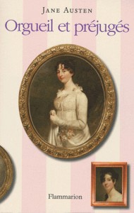 Ceci est la page couverture de l'une des éditions d'Orgueil et Préjugés de Jane Austen
