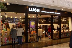 Lush boutique