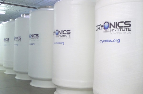 Réservoir de la Cryonics Institute
