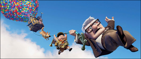 Affiche du film de Pixar : Là Haut
