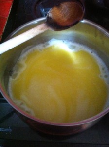 Recette chouquettes beurre fondu