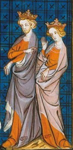 Aliénor d'Aquitaine et d'Henri Plantagenêt