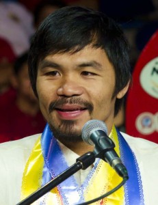 Manny Pacquiao, boxeur Philippines