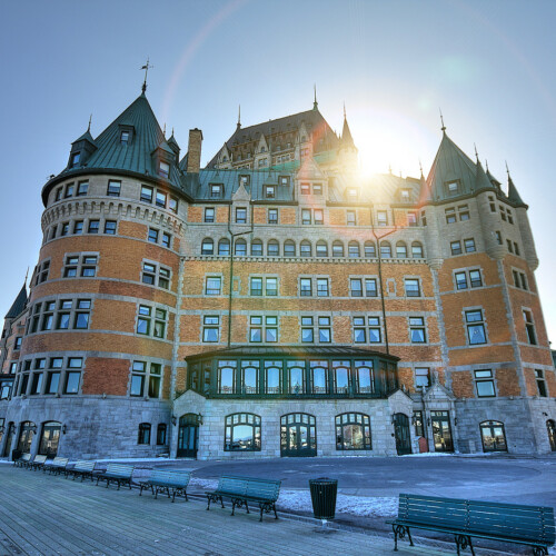 Château Frontenac, sortir à Québec