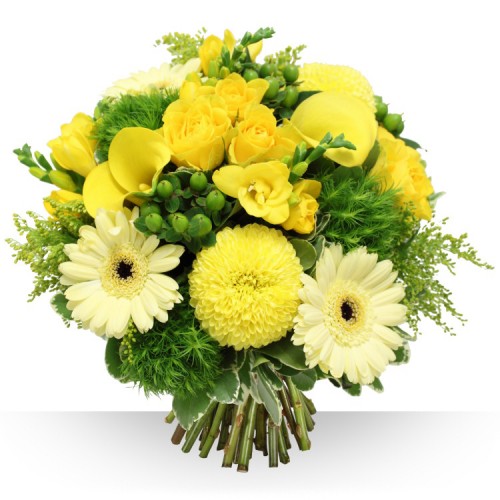 bouquet de fleurs jaunes 6