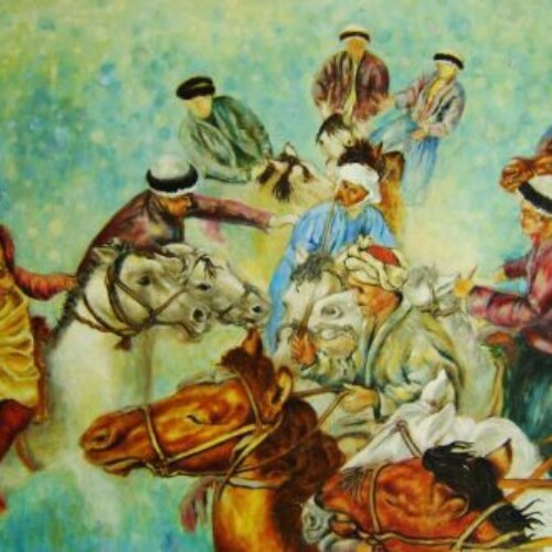 tournoi de buzkashi traditionnel