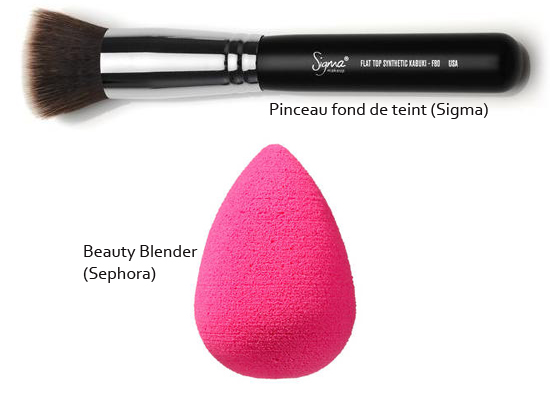 Pinceau VS Beauty Blender