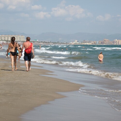 Côte d'Azur, touristes