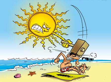 Les dangers liés au soleil