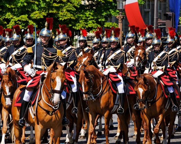 La garde républicaine régiment à cheval