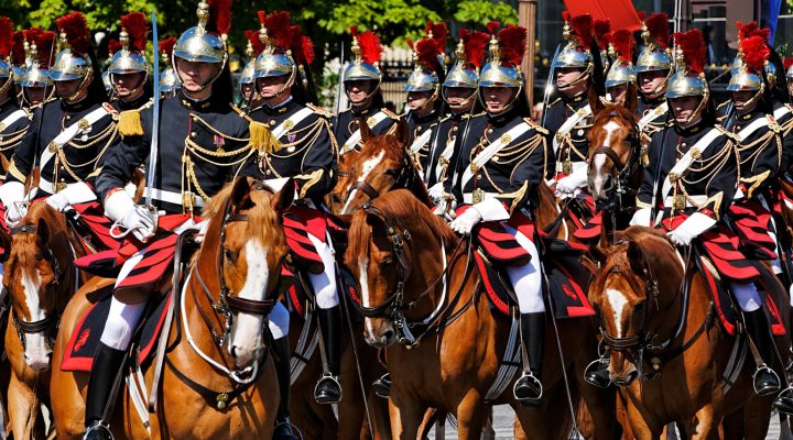 Le régiment de cavalerie de la garde républicaine