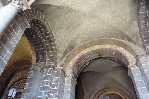 Voûte d'arêtes, cathédrale du Puy en Velay