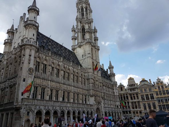 L'hôtel de ville de Bruxelles