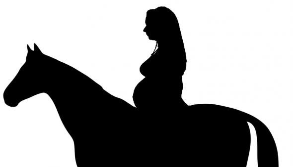 La pratique de l'équitation peut présenter des risques pendant la grossesse