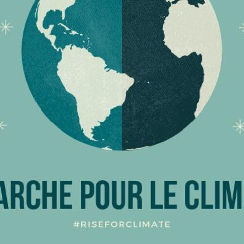 Marche pour le climat rise for climate