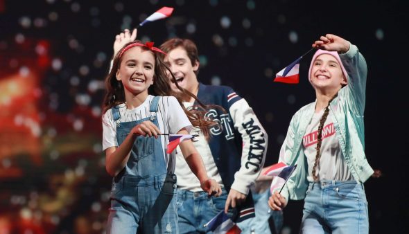 Angelina Nava a représenté la France au concours de l'Eurovision Junior