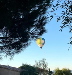photo, montgolfière