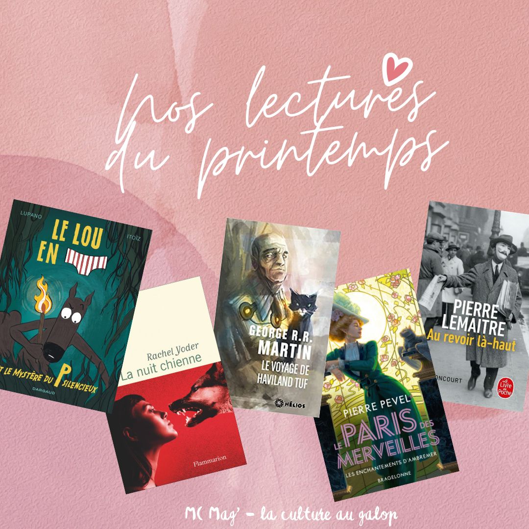 avis sur 4 livres lus durant le printemps